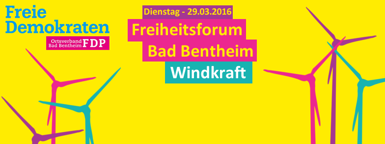 Freiheitsforum Bad Bentheim: Windkraft